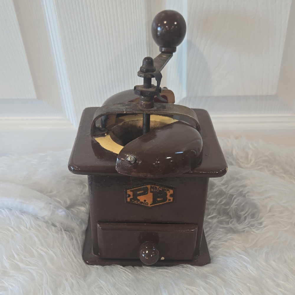 Vintage PB Manual Coffee Grinder